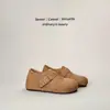 Sapatos Birkenstock Genuínos com Aumento de Altura Invisível de 5 cm com Forro de Lã para Mulheres, Novos Sapatos de Algodão Quentes Versáteis Slip-On Outono e Inverno 2026