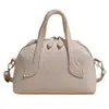 Bolso de Mano Retro Estilo Francés con Patrón de Lichi para Mujer Verano 2025 de Alta Gama Elegante Versátil Bolso de Hombro Cruzado para Ropa de Trabajo