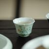Taza de Té Iris Qiurui Piedra del Lago Taihu Pintada a Mano Taza de Té Estilo Japonés Taza de Maestro Cerámica Set de Té Kung Fu para el Hogar