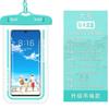 Celular caso impermeável novo touch screen impermeável saco cordão grande transparente braçadeira moda natação saco de telefone móvel atacado