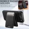 Adecuado para Funda de Teléfono con Ranura para Tarjeta para iPhone18Pro, Soporte Magnético para Samsung S26U, Carga Inalámbrica, Magsafe, Google