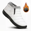 Zapatos de algodón invierno transfronterizos TEMU botas de nieve talla grande poliuretano más terciopelo engrosados botines protección contra el frío al aire libre cálidos zapatos de algodón
