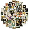 Nuevo Set de 50 Piezas de Pegatinas Creativas Estilo Gato Retro Graffiti Pegatinas Decorativas Transfronterizas Amazon