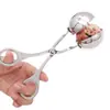 Molde para albóndigas de acero inoxidable, herramienta de cocina doméstica para hacer albóndigas, herramienta pequeña para hacer bolas de arroz