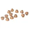 En Stock Venta Directa de Fábrica Tapa de Tetera de Madera Maciza de Madera de Loto, Tapa de Perla de Madera para Cafetera, Perla Superior Antideslizante y Anti-quemaduras