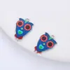 Accesorios populares de joyería de búho de Amazon accesorios para collar y pulsera DIY accesorios de joyería con impresión metálica accesorios