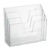 Organizador de mesa Horizontal Cristal Display Triplo