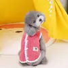 Ropa para Gatos Ropa para Mascotas Ropa para Perros Ropa para Mascotas Falda para Mascotas 23 Chaleco Polar con Cordón H