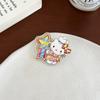 Broche Nuevo Ins Lindo Pin de Dibujos Animados Acrílico Venta al por Mayor Insignia Colgante Baratija Regalo Puesto Callejero