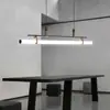 Candelabro de sala de té estético de la dinastía Song, diseño de mediados de siglo estilo chino nuevo, candelabro lineal de hierro imitación mármol inspirado en Zen para comedor
