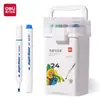 Marcador acrílico triangular Deli HM331-24_PP (Mezclado)(24 colores/barril) Impermeable para estudiantes y niños