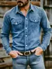 2026 Em Estoque Camisas Masculinas Amazon Mais Vendidas Cardigans Masculinos Primavera e Outono Wish Versão Europeia Tamanho Plus Aliexpress Camisas