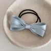 Pinza para el pelo con lazo de satén estilo coreano, pinza de moda para flequillo lateral, pasador elegante, accesorio para el cabello de alta gama