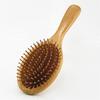 Suministro directo peine de bambú para masaje con bolsa de aire peine de bambú carbonizado cabello peine de masaje antiestático