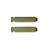 Producto palabra tres clavija de alimentación de cobre pin latón niquelado 4*2 alimentación cobre pin fabricantes suministro descuento
