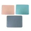 Tapete Drenante Doméstico Transfronteiriço, Tapete para Bancada e Fogão, Tapete Anti-Queimadura, Tapete de Isolamento Térmico, Tapete de Silicone para Proteção da Cozinha, Tapete para Secar Louça