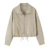 Chaqueta de Tela de Moda para Mujer Estilo Europeo y Americano Transfronterizo 2026 4341739 + Pantalones de Pierna Ancha 5427505