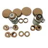 Forma especial de corcho para perfume, perforado, ranurado, pulido, perforado, combinación de corcho y tapa de plástico para corcho, corcho de aromaterapia