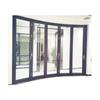 Puerta plegable curva Jin Yi Xiang Puerta plegable grande de aleación de aluminio curva Fabricante de alta resistencia Estilo plegable Moderno minimalista