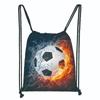 Equipo de Fútbol Baloncesto Paquete Mochila de Bolsillo Zapatillas de Entrenamiento Almacenamiento Gran Capacidad Estudiante Portátil Bolsa de Fútbol Almacenamiento para Estudiantes