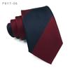 Gravata masculina moda cor combinando listrada 8cm estilo coreano traje formal profissional acessórios de terno de casamento britânico gravata de negócios moda