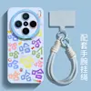 Corda Curta Trançada de Nylon Adequada para Capa de Celular Vivox200Promini Silicone Tudo Incluído Novo X200S Japonês e Coreano