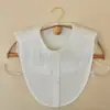 Cuello falso de pétalos multicapa para mujer, cuello falso decorativo de volantes de organza, cuello interior de camisa versátil, disponible al por mayor