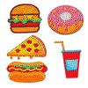 2021 Nuevas Pegatinas Casuales de Dibujos Animados Pegatinas Grandes Refrigerador Pintura Diamante Kit de Pegatinas Casuales