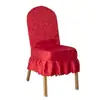 Novas capas de cadeira de hotel espessadas, capas de cadeira de jantar para casa, capas de cadeira curvas, capas de banqueta universais e especializadas
