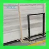 Mármol Blanco con Veta de Madera de Piedra Se Puede Enviar como Muestras y Se Puede Procesar con Diversos Acabados de Superficie como Superficies Perforadas, Superficies Ranuradas y Texturas de Superficie Rota