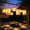 Nuevas linternas LED rectangulares de estilo chino, impermeables y resistentes al sol, perfectas para uso en exteriores, calles comerciales, calles de comida y para crear decoraciones festivas