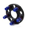 Buje de coche 5*120, brida 6061-T6, aumento y ensanchamiento de rueda, perno antirrobo de 2*15 mm/M12*1,5