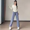 Conjunto deportivo para mujer, manga larga, cuello en V, secado rápido, transpirable, de cintura alta, adelgazante, ropa de fitness, conjunto de entrenamiento de Pilates para mujer