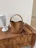 Bolso bandolera minimalista de colores dopamina, súper popular para el uso diario, elegante bolso de hombro tipo cubo casual