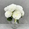 Flores Artificiais de Peônia Estilo Europeu com 7 Cabeças para Decoração de Casamento, Flores Artificiais para Exibição na Sala de Estar, Arranjos Florais, Decoração de Arco de Casamento