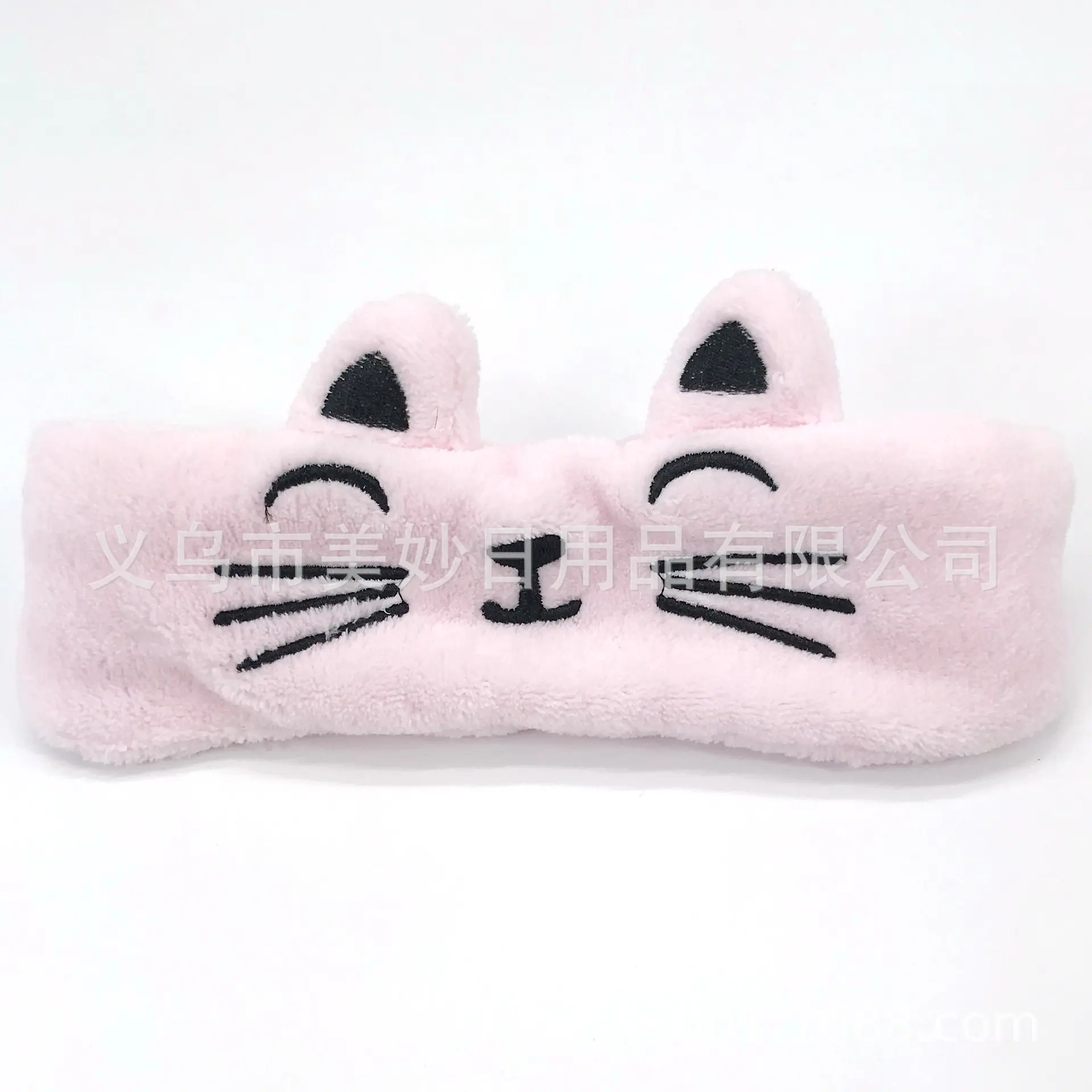 珊瑚绒猫咪头带粉红色 (11).JPG