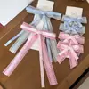 Pasador de Pelo con Cuadros de Estilo Japonés y Coreano con Encaje Hueco y Lazo para Mujer, Pinza Lateral Versátil Sencilla, Accesorio de Cabello de Moda