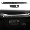 Adecuado para modelos Jeep Wrangler 11-17, juego completo de decoración interior de fibra de carbono para el logotipo del volante y el marco del interruptor del aire acondicionado