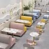 Restaurante de Hot Pot Comedor Hotel Casa de Té Tienda de Fideos Cabina Cabina Semicircular Sofá Mesa con Almacenamiento y Sillas Esquina en Forma de U Esquina en Forma de L Comercial