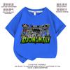 Ropa Nueva de Zoonomaly para Niños, Algodón Transpirable de Manga Corta, Tops de Nicho para Niños, Modernos