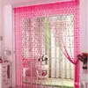 Cortina de amor para casamento Cortina coreana em forma de coração Cortina divisória para sala de estar Cortina decorativa para quarto Cortina para banheiro