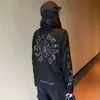 Chaqueta de protección solar con pedrería y diseño de sol para mujer, moda estilo coreano de verano, nueva prenda exterior ligera de cremallera holgada para primavera y otoño