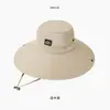 Chapéu de pescador novo respirável para primavera e verão, aba extra grande, masculino e feminino, para pesca ao ar livre, proteção solar, chapéu de montanhismo