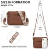 Bolso Bandolera en Stock, Bolso Cuadrado, Bolso de Hombro, Cartera, Superventas Transfronterizos en Europa y América, Bloques de Color, Multifuncional, Cremallera, Correa de Hombro Ajustable