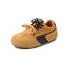 Zapatos Agan con Forro de Felpa~ Lindos y Originales Zapatos Casuales de Caña Baja con Cordones al Frente en Forma de Mango, Tacón Oculto de 3 cm y Piel de Ante de Vaca Bloqueada por Color para Mujer