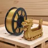 Filamento para impresión 3D de color básico PLA+seda para comercio exterior transfronterizo, alta tenacidad, alta velocidad, fácil de imprimir, universal FDM