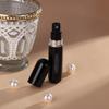Frasco de perfume de 5 ml engarrafado de enchimento inferior auto-bomba reciclável recarregável frasco de spray amostra frasco cosmético portátil
