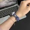 Adecuado para Huawei Gt7/Gt5 Correa de Reloj en Forma de Cruz Watch5 Moderna y Versátil Correa de Muñeca de Mezclilla para Niñas