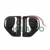 Adecuado para 23 Ford Ranger Ranger modificado ABS protección lateral con logo de guardabarros delantero decoración de fibra de carbono