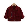 Chaqueta de Primavera y Otoño para Niños 2025 Nuevo Top Infantil Elegante Streetwear de Moda para Niños